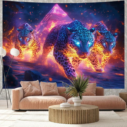 Tapisserie en Polyester 100% avec Impression HD pour Décoration Intérieure et Extérieure