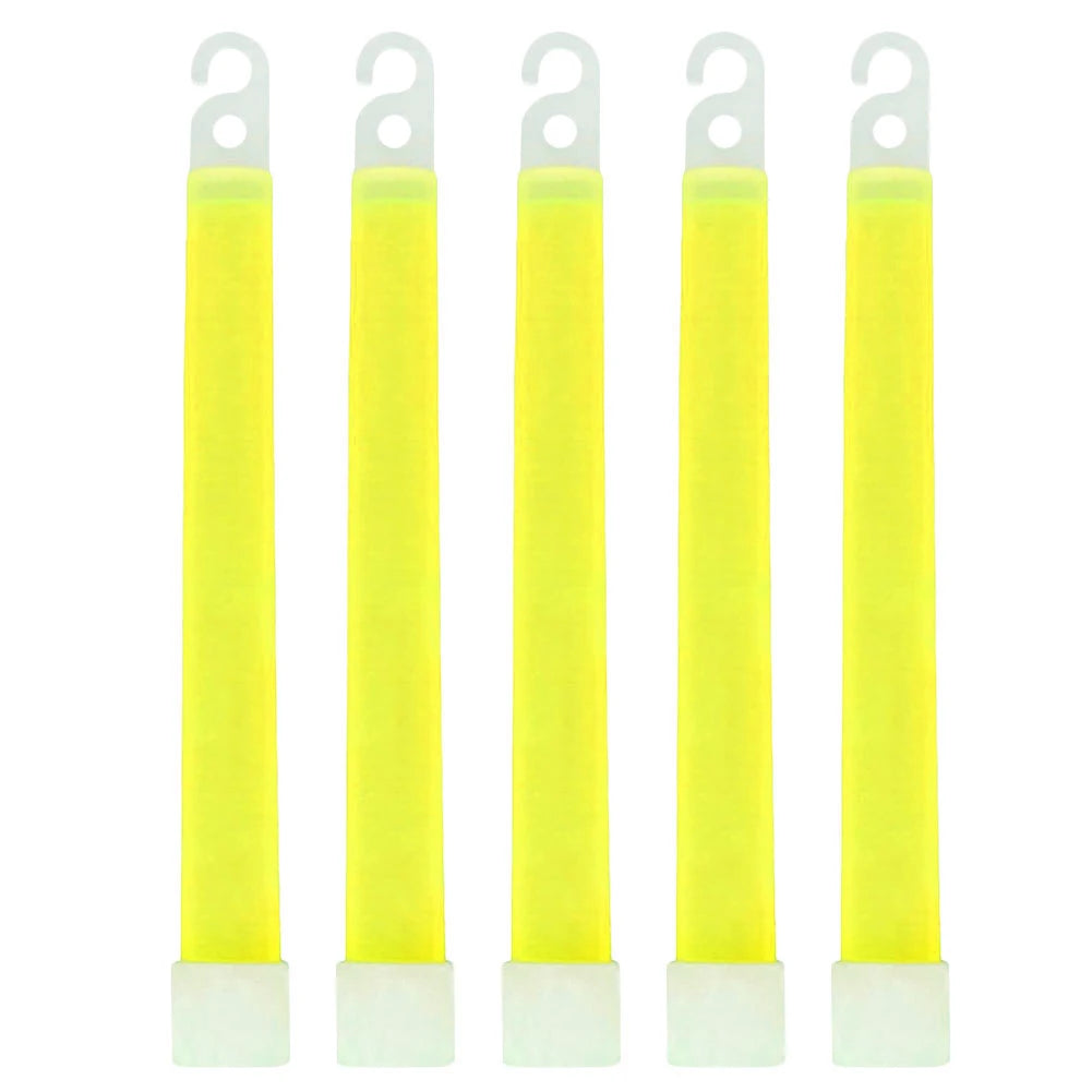 Bâton Lumineux Fluorescent de 6 Pouces pour Activités de Plein Air et Soirées