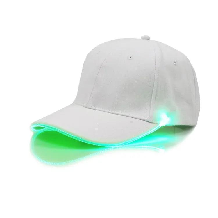 Casquette Lumineuse LED - Accessoire de Mode Lumineux pour Soirées et Festivals - Variante