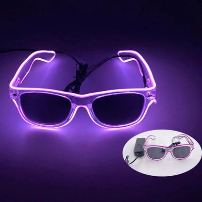 Lunettes LED Interactives pour Soirées et Performances Artistiques - Variante