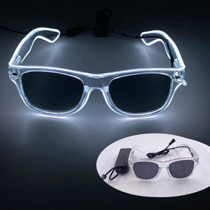 Lunettes LED Interactives pour Soirées et Performances Artistiques - Variante