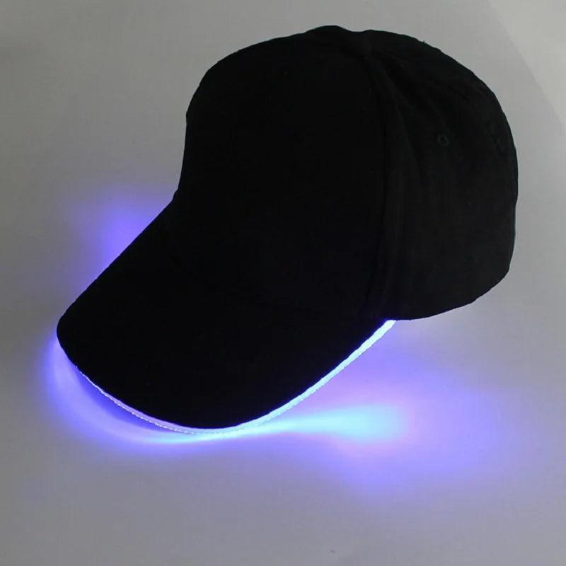 Casquette Lumineuse LED - Accessoire de Mode Lumineux pour Soirées et Festivals