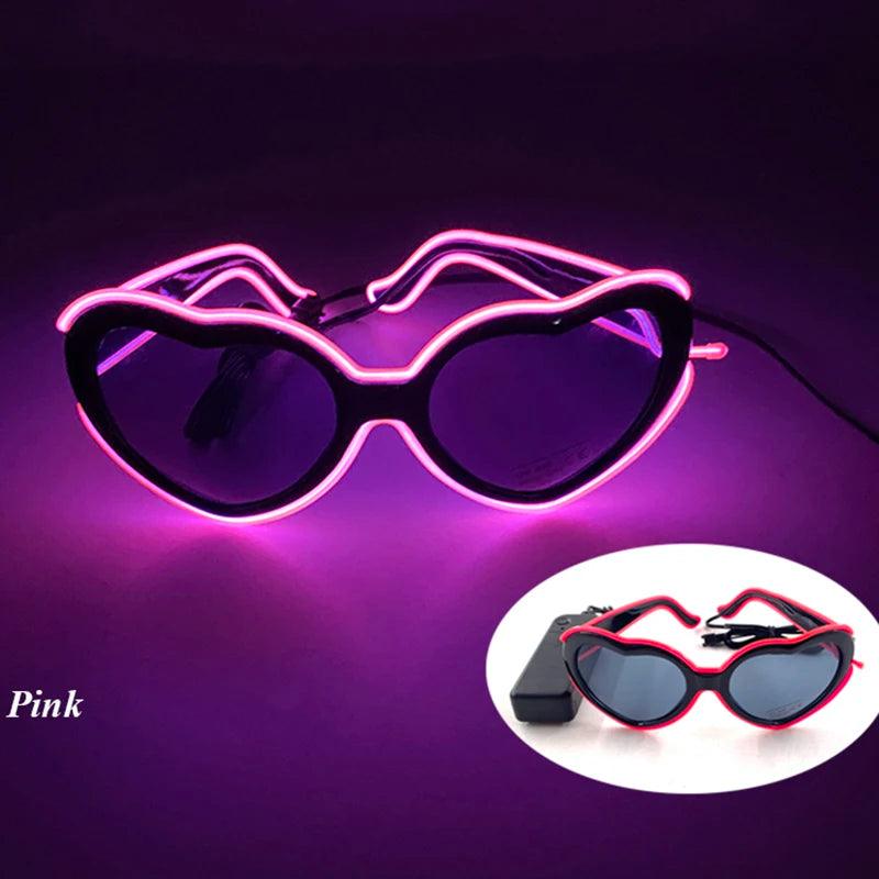 Lunettes LED Interactives pour Soirées et Performances Artistiques - Variante