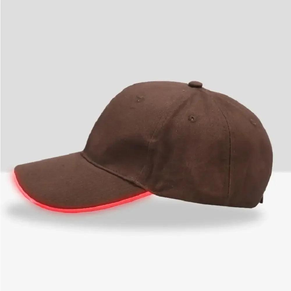 Casquette Lumineuse LED - Accessoire de Mode Lumineux pour Soirées et Festivals - Variante