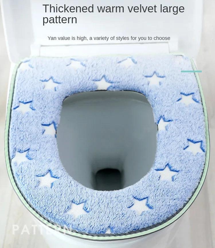 Tapis de Toilette Confortable et Hygiénique en Flanelle