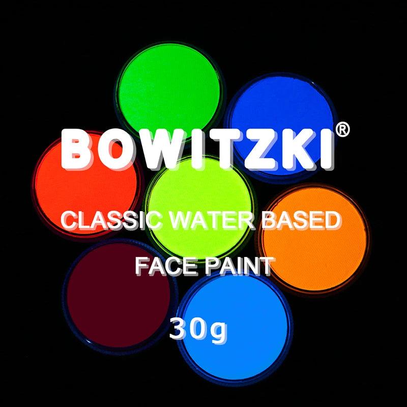 Peinture pour le corps BOWITZKI - Votre alliée pour des maquillages UV époustouflants