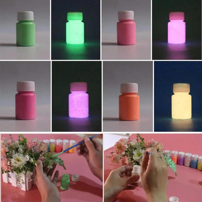 Peinture Fluorescente Lumineuse pour Fêtes et Projets d'Art