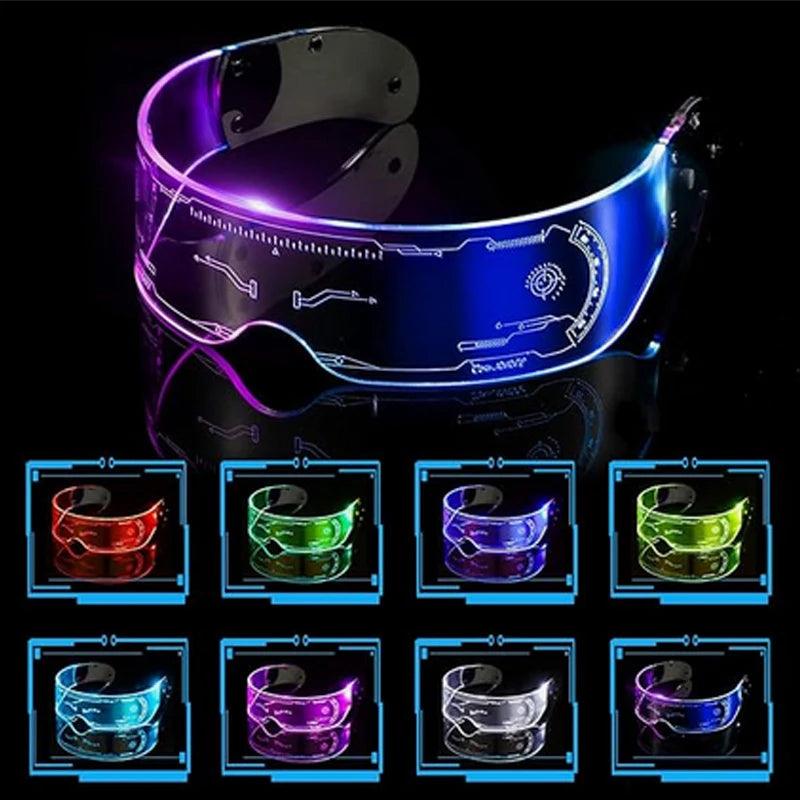 Lunettes Lumineuses LED - Accessoire de Fête Parfait