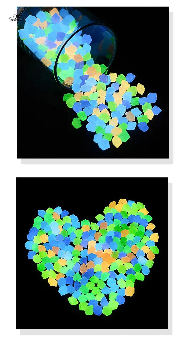 Pierres Lumineuses en Résine pour Décoration