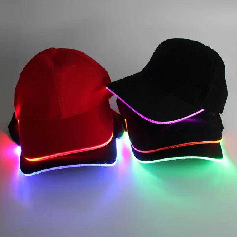 Chapeau Lumineux LED - L'accessoire de mode lumineux parfait pour vos soirées et événements