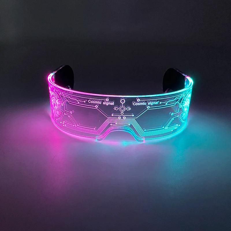 Lunettes LED Interactives pour Soirées et Performances Artistiques