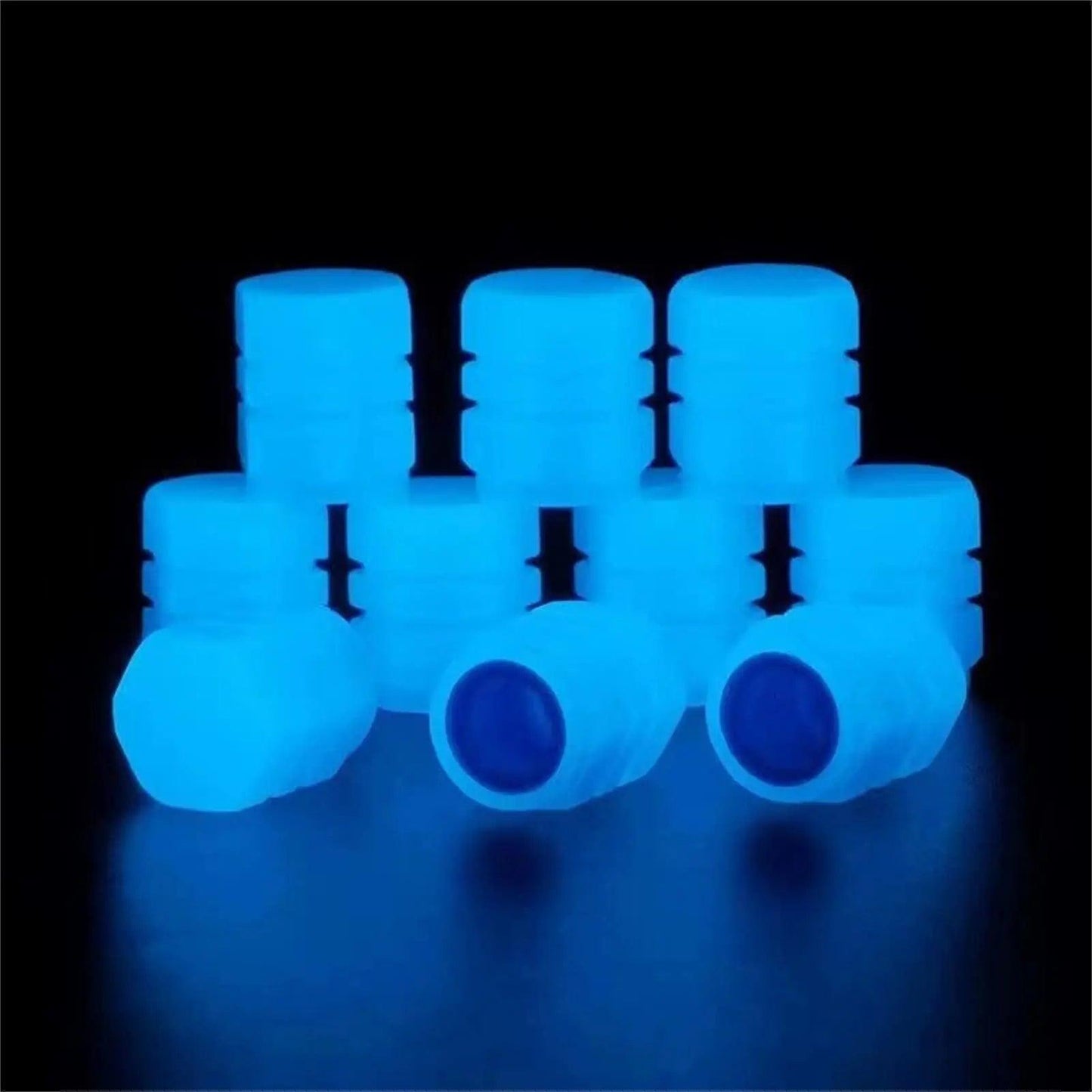 Capuchons de Valve Lumineux en Plastique ABS pour Sécurité Nocturne et Mode Fluo