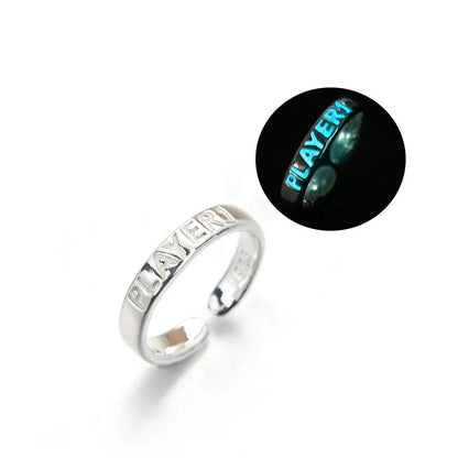 Bague en Alliage d'Aluminium de Couleur Argent - Accessoire Tendance pour Toutes les Occasions