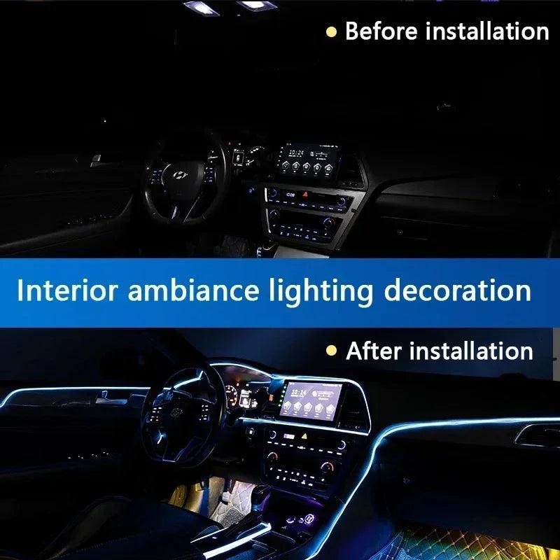 Bande LED Étanche pour Voiture - Illuminez Vos Soirées et Votre Véhicule