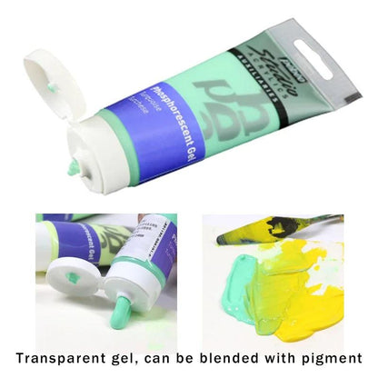 Peinture Acrylique Lumineuse Phosphorescente Pebeo pour DIY et Décoration