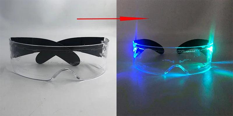 Lunettes LED Interactives pour Soirées et Performances Artistiques