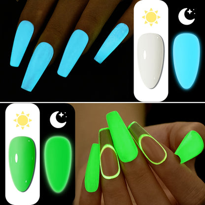 Gel Brillant Dans L'Obscurité - Accessoire Phosphorescent Pour Soirées Et Événements